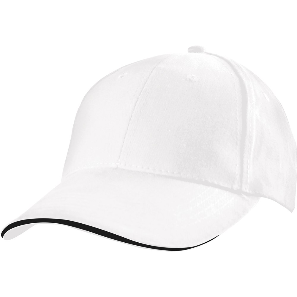 6 panel baseball cap "San Francisco" - wit